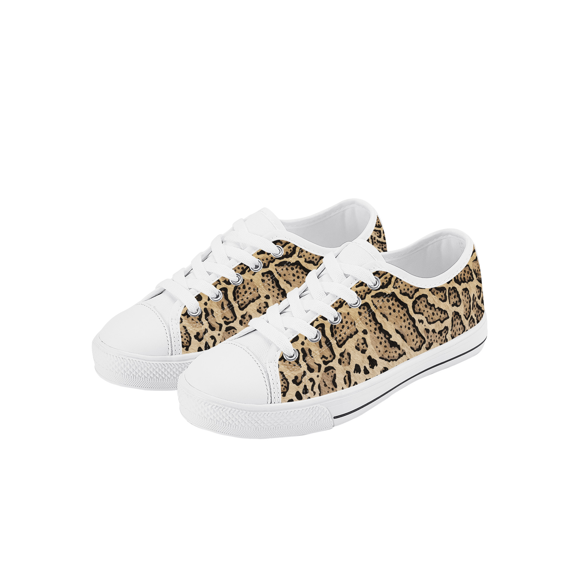 ShooprDoopr Clouded Leopard sneaker mockup