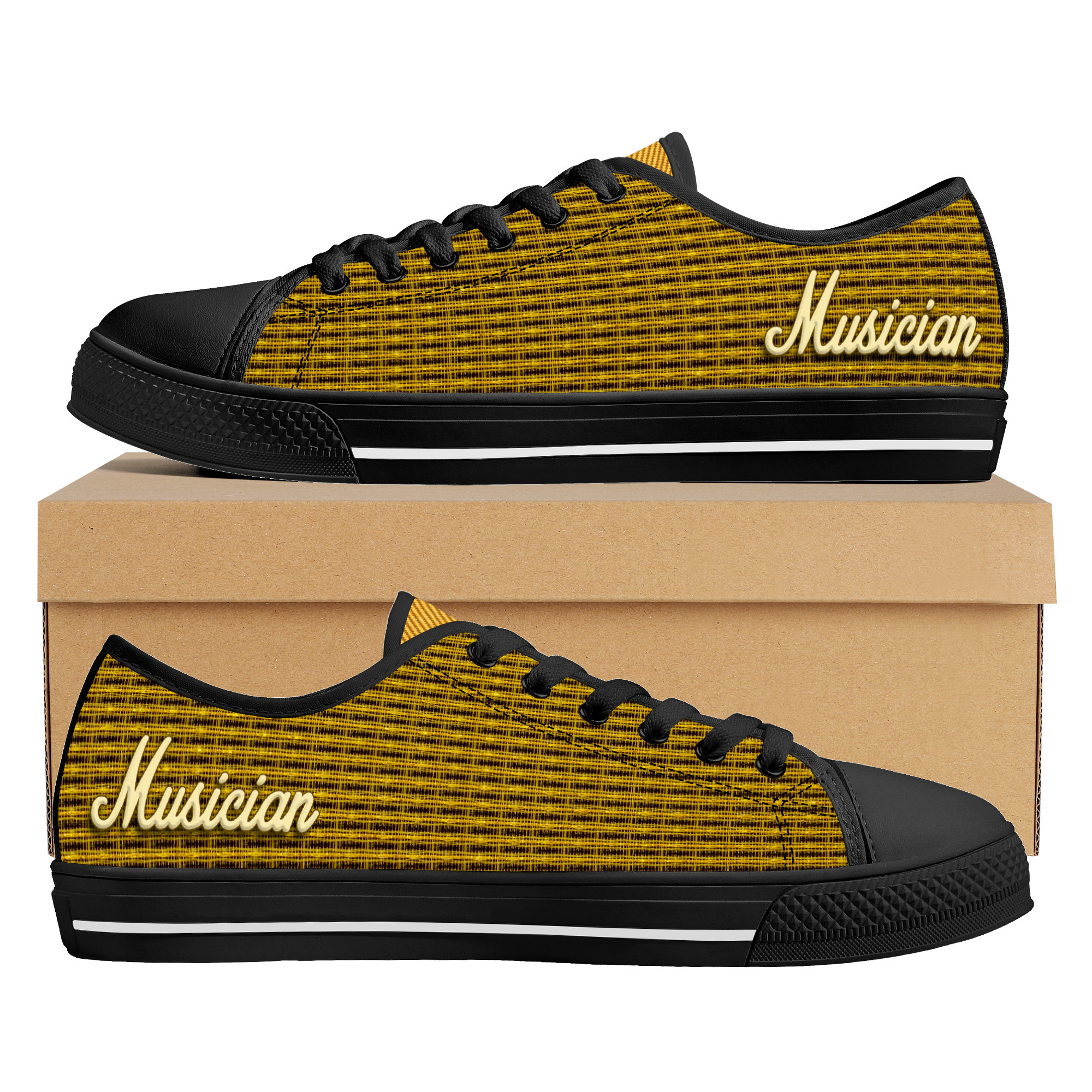 ShooprDoopr Musician Retro sneaker mockup