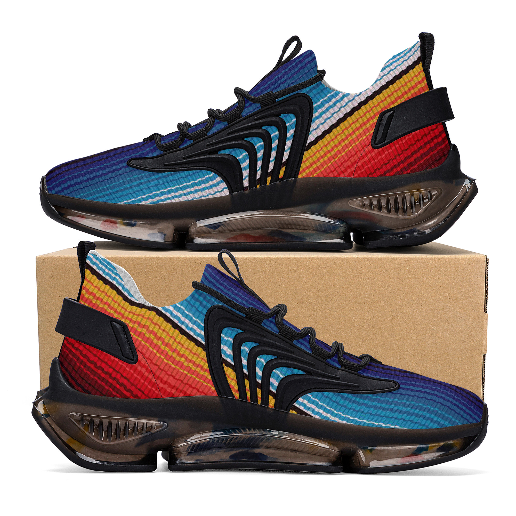 ShooprDoopr Serape sneaker mockup