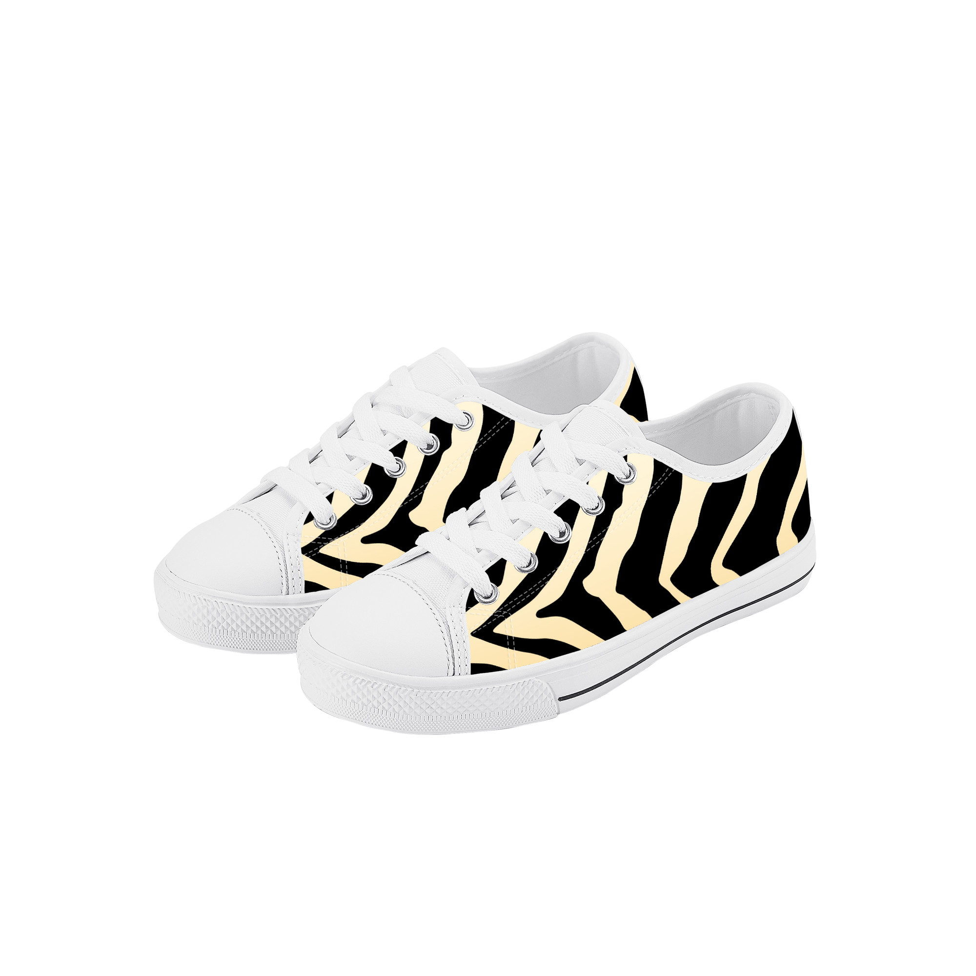 ShooprDoopr Zebra sneaker mockup